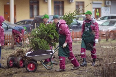    Субботник в Реутове ©Мария Трофимова Реутовское ИА