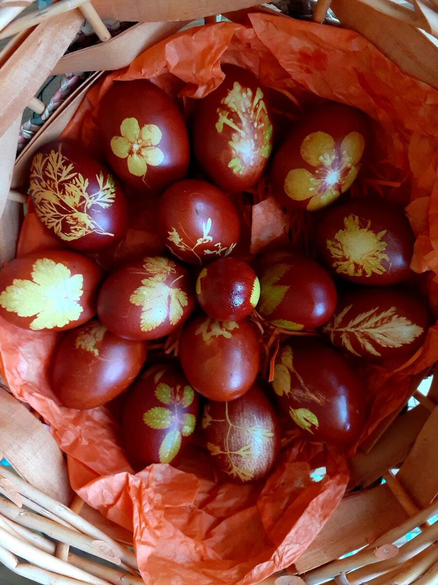 И яйца, как маленькие солнышки