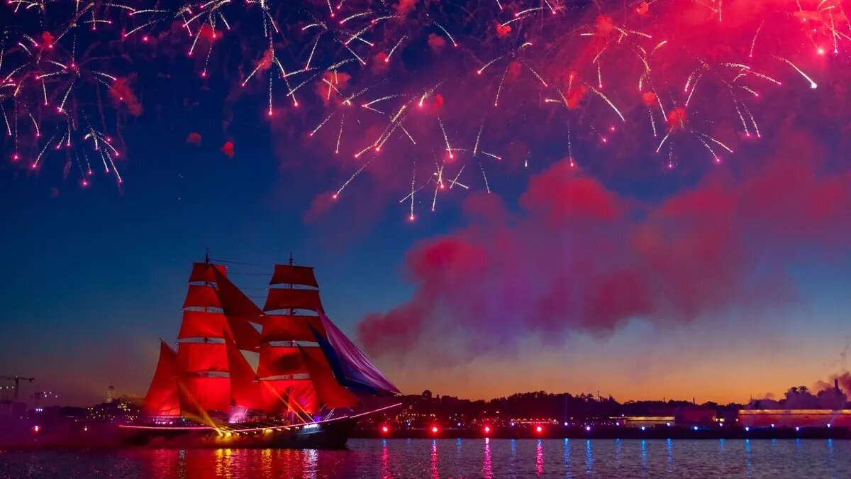 Алые паруса - красивейший праздник всех выпускников. Фото: wikifoto.ru