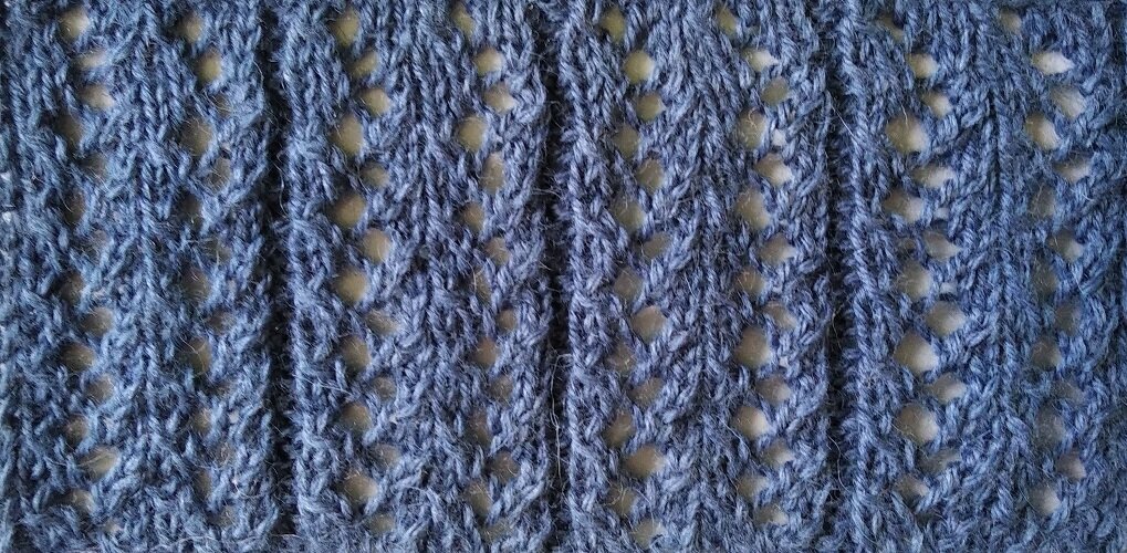 Лицевая сторона узора