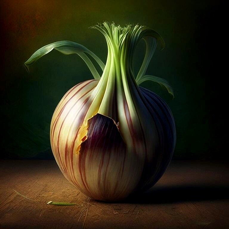 Прикольная луковица от нейросети