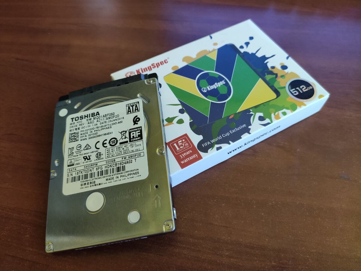 HDD и SSD