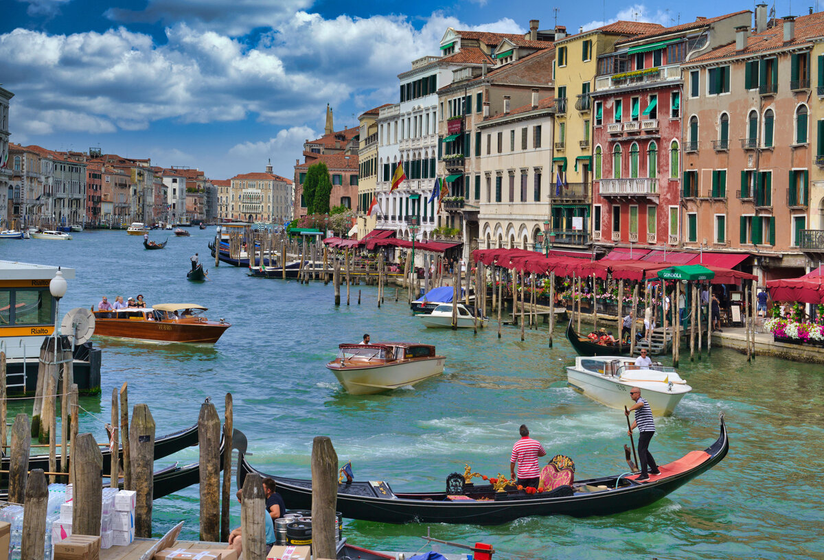 Река в венеции