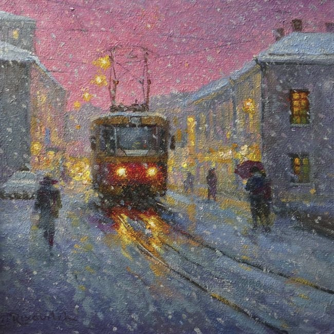 Сергей Волков. «Воспоминания о заснеженном трамвае».