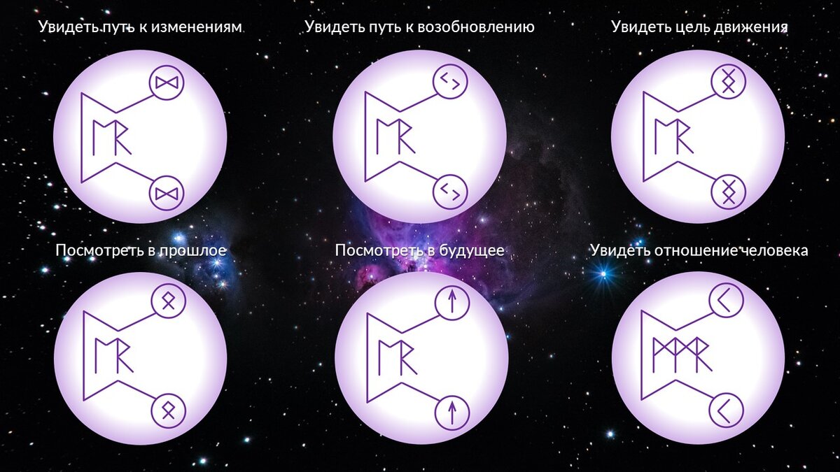 Рунный став "Я вижу свет"