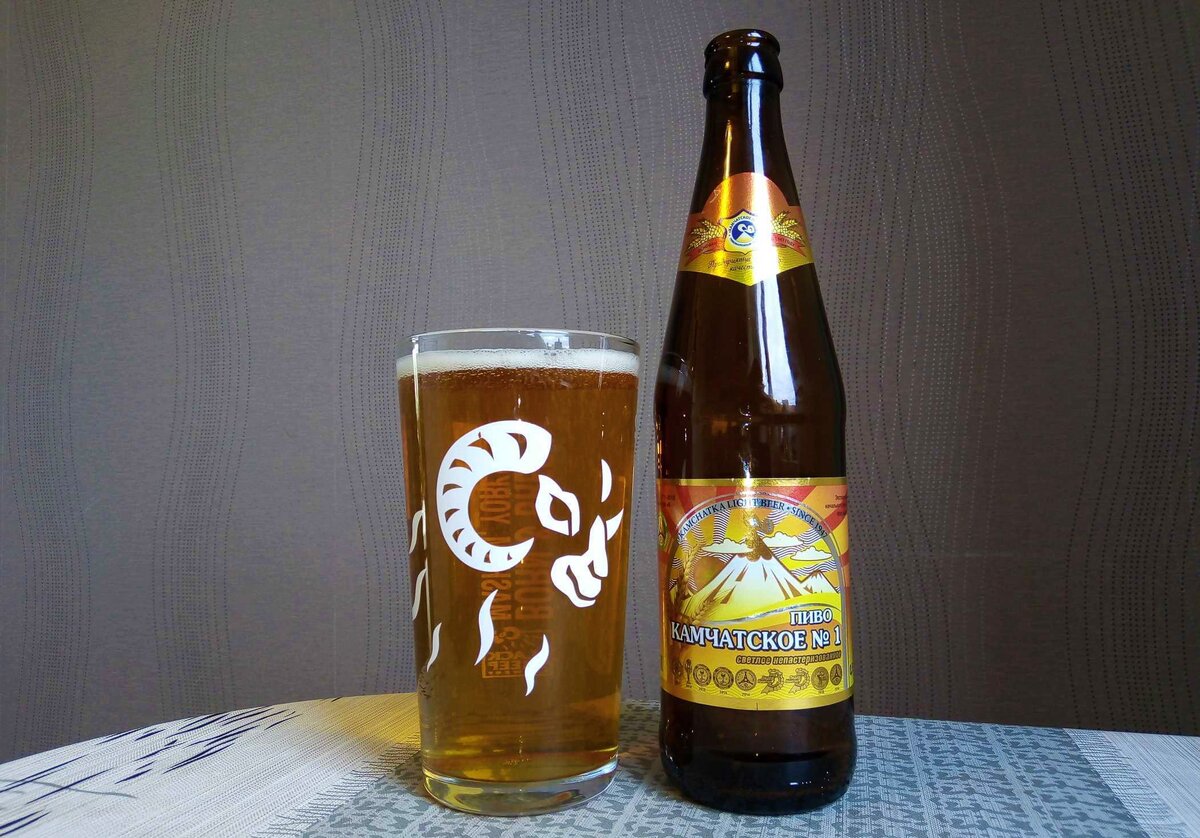 Камчатское No 1 в стакане. Фото автора