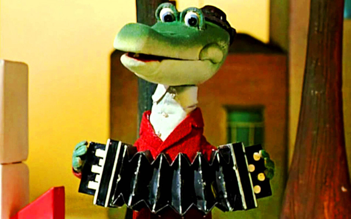 Кадр из мультфильма "Чебурашка"