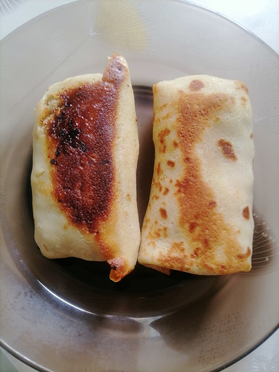 Блинчики с мясом