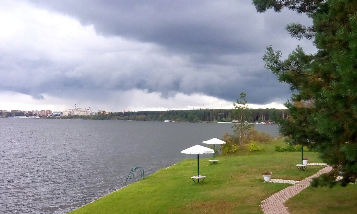 А он, мятежный, просит бури, Как будто в бурях есть покой