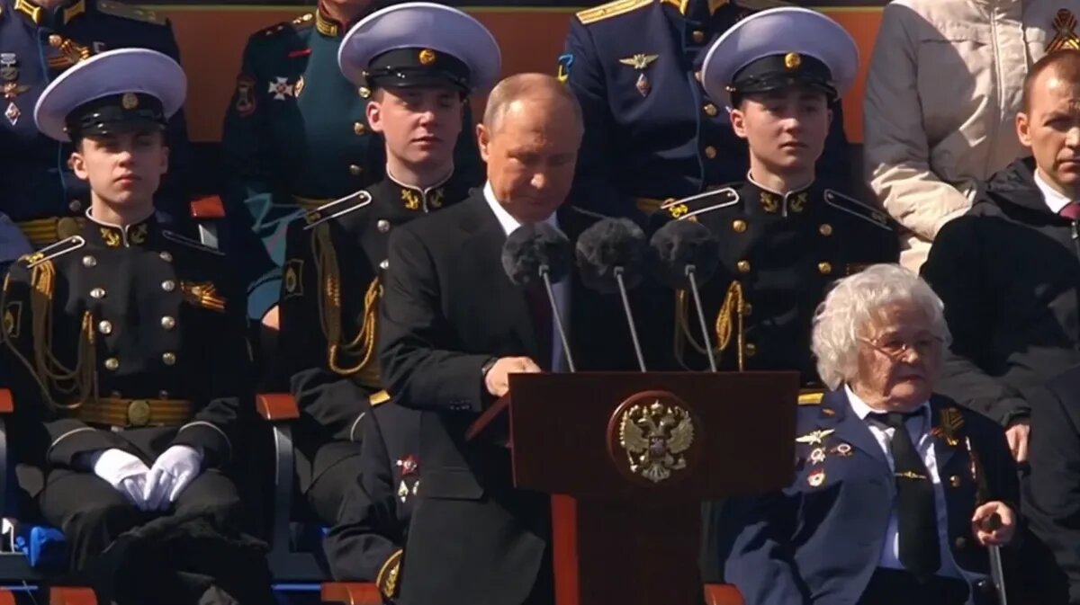 Владимир Путин. Фото: кадр из трансляции «Первого канала»