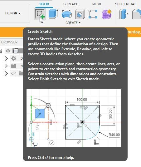 Как правило это первый инструмент который мы используем при создании новой модели