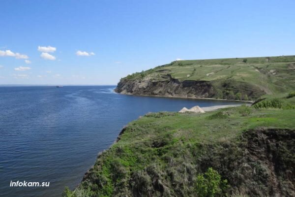   Волга в Камышинском районе