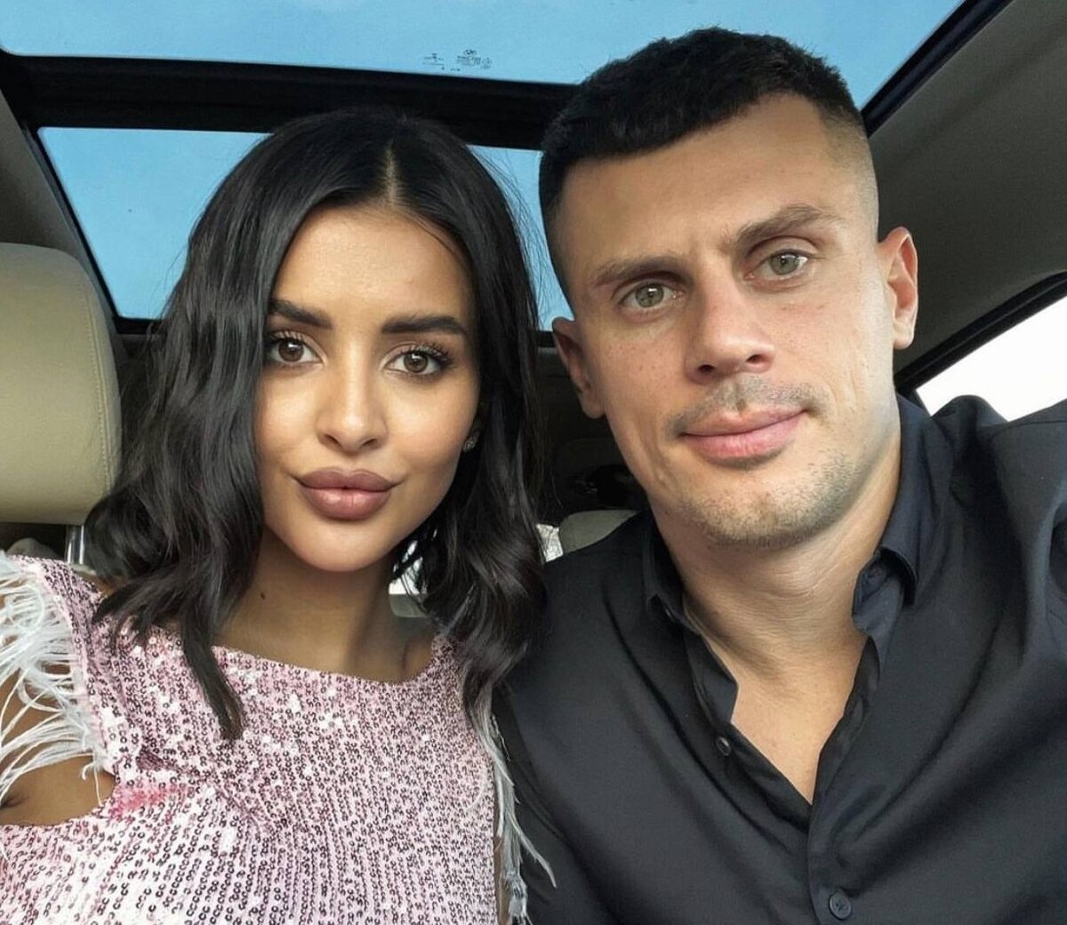 Иван Барзиков и Кристина Бухынбалтэ (фото из Telegram)