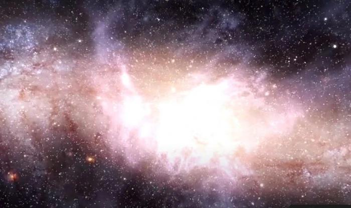 Фото: Взрыв AT2021lwx. (Скриншот/ Oneindia News/youtube.com)