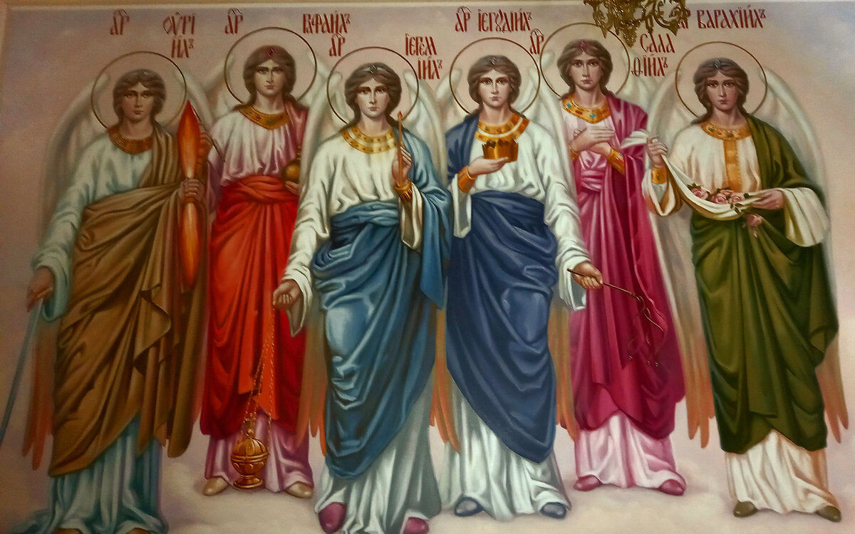 Ангелы Божьи.