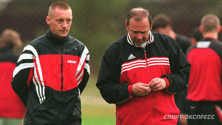    Андрей Тихонов и Олег Романцев.Дмитрий Солнцев архив «СЭ»