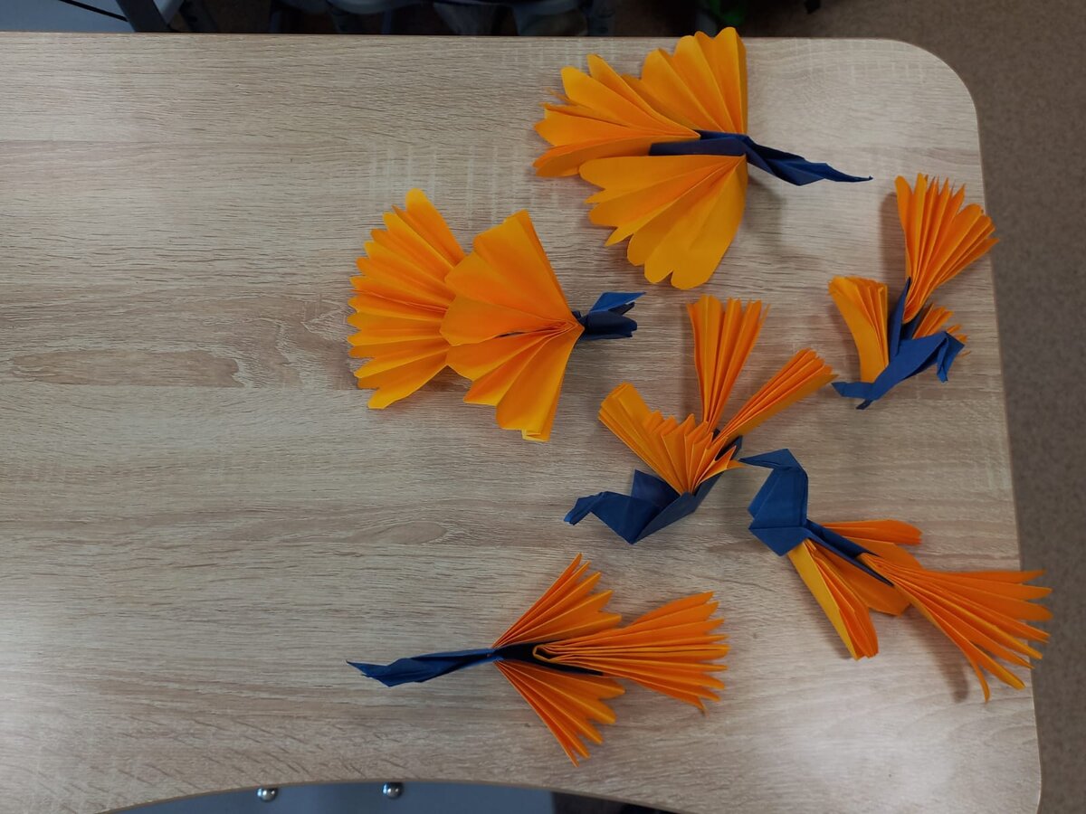 Оригами птица счастья технология 2 класс пошагово // origami bird step by step // 折纸鸟