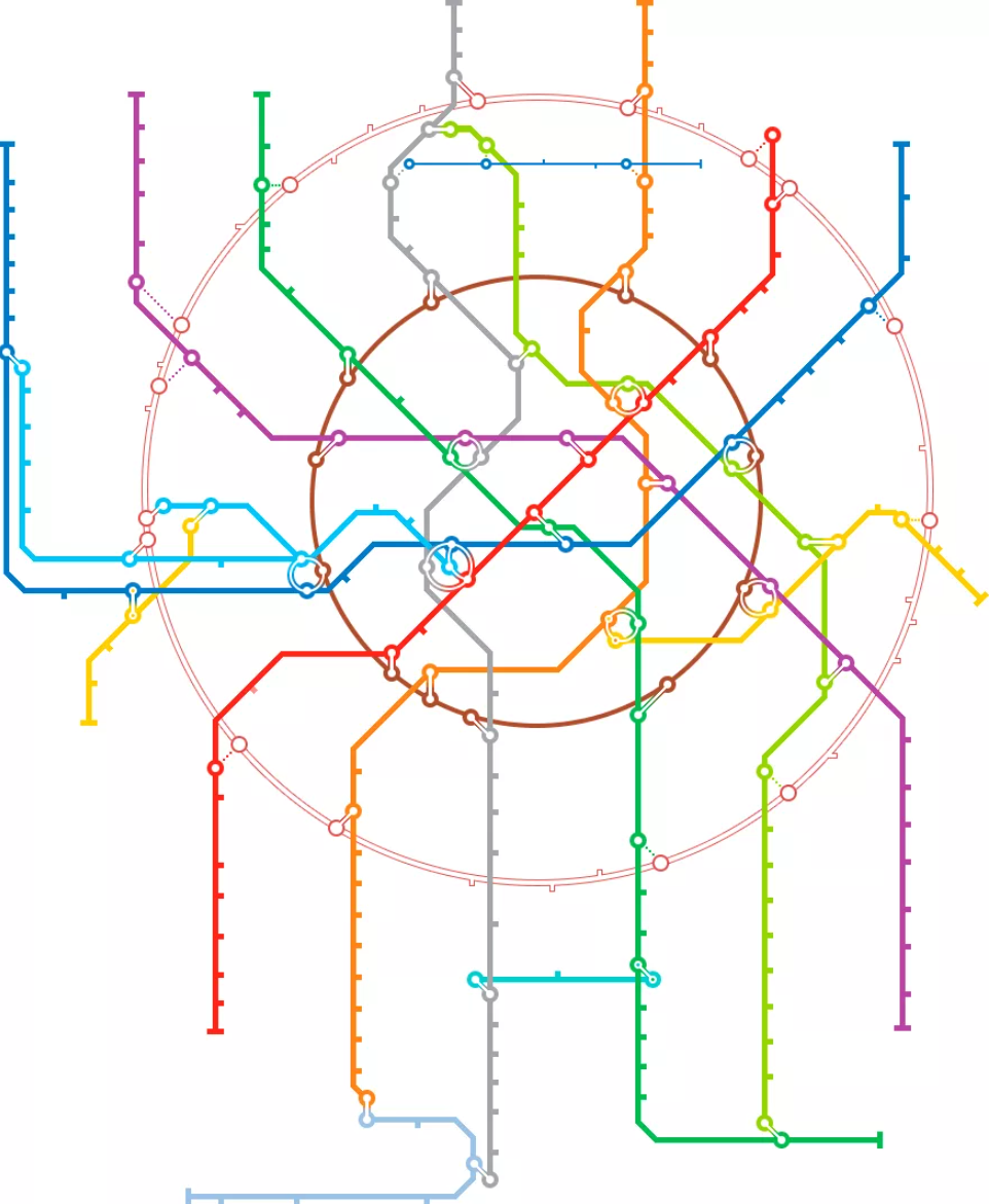 Карта московского метро картинки