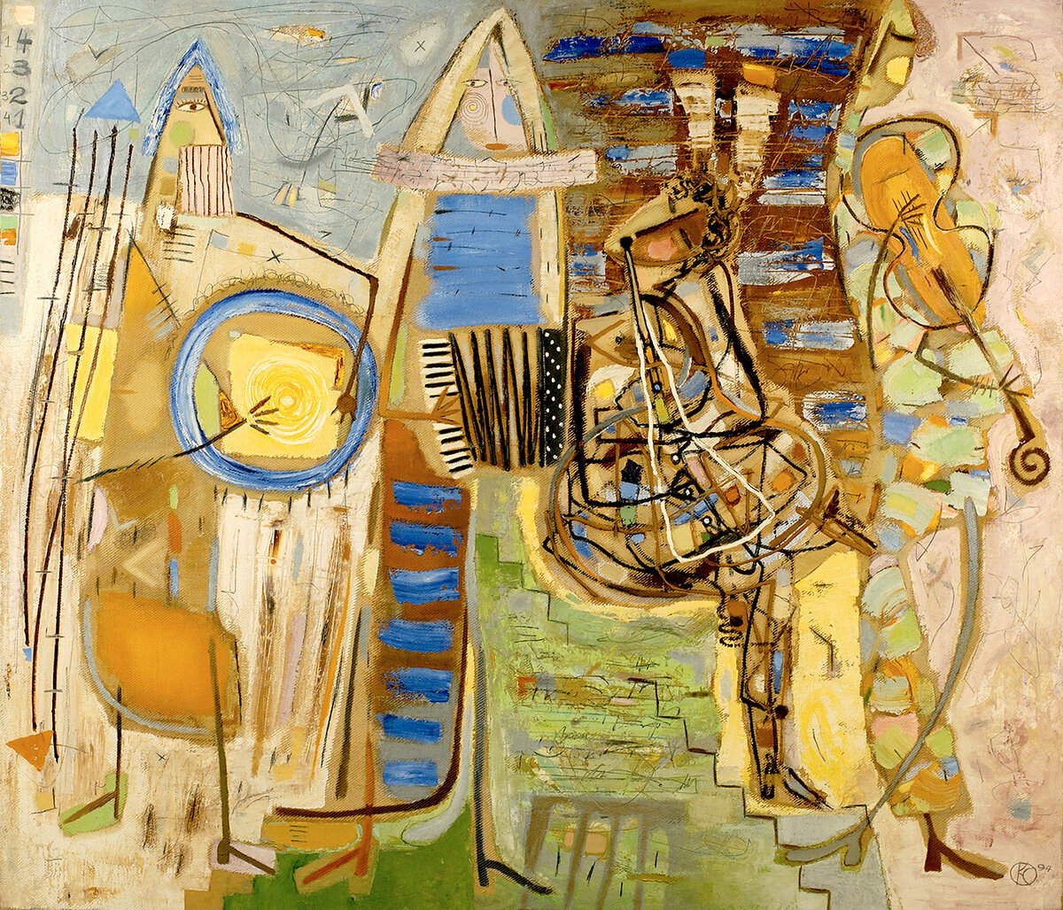 "Street music", Студия 30. Уличные музыканты играют явно весеннюю мелодию!