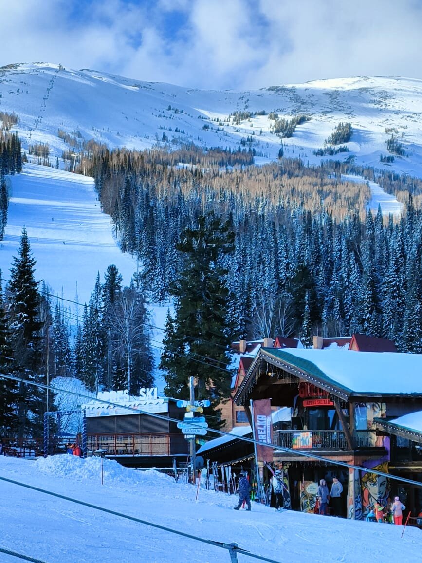 Личное фото. Шерегеш.