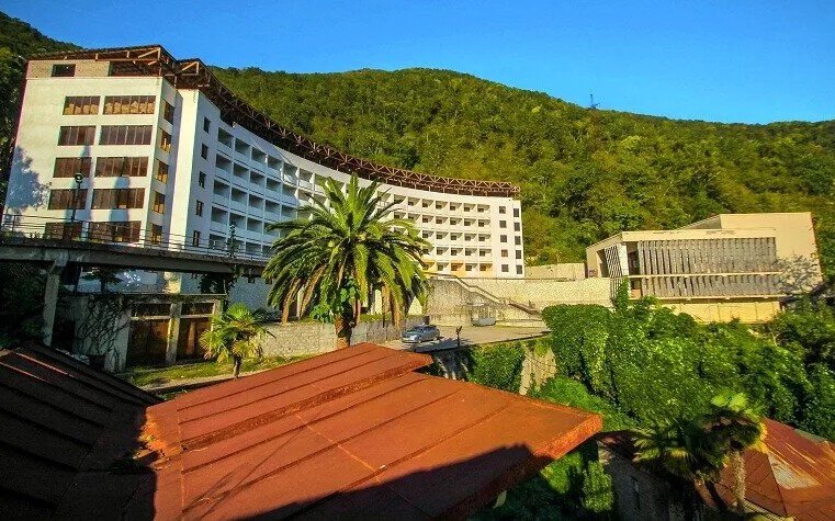 Пансионат Скала в г. Гагра, Абхазия в период СССР