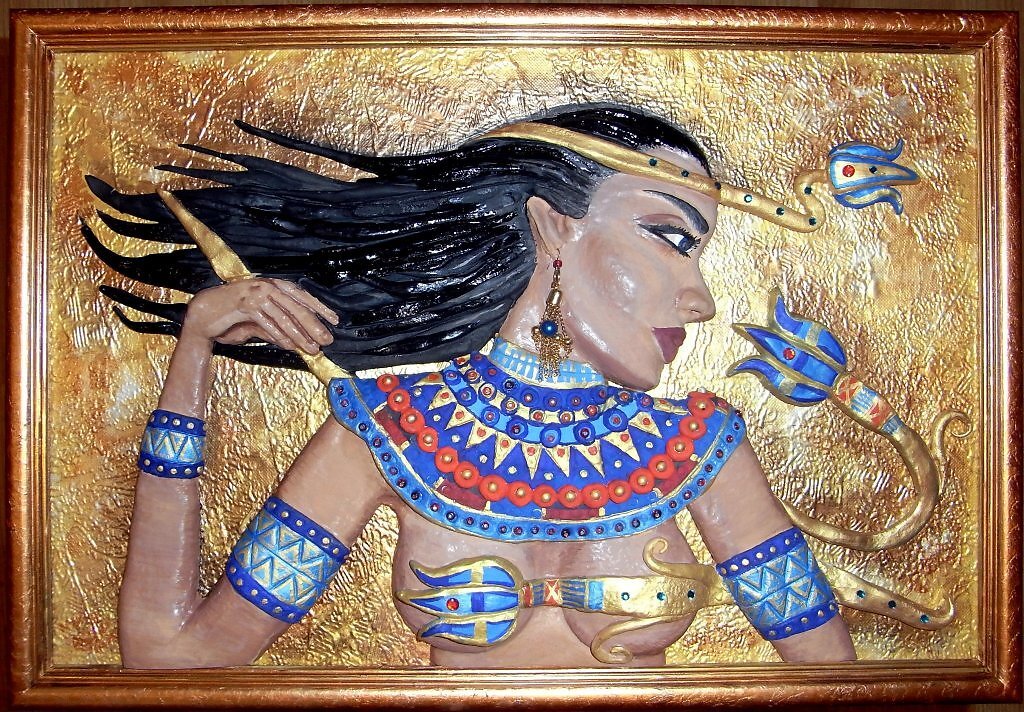 Художница Галла Абдель Фаттах (Fattah Hallah Abdel). 