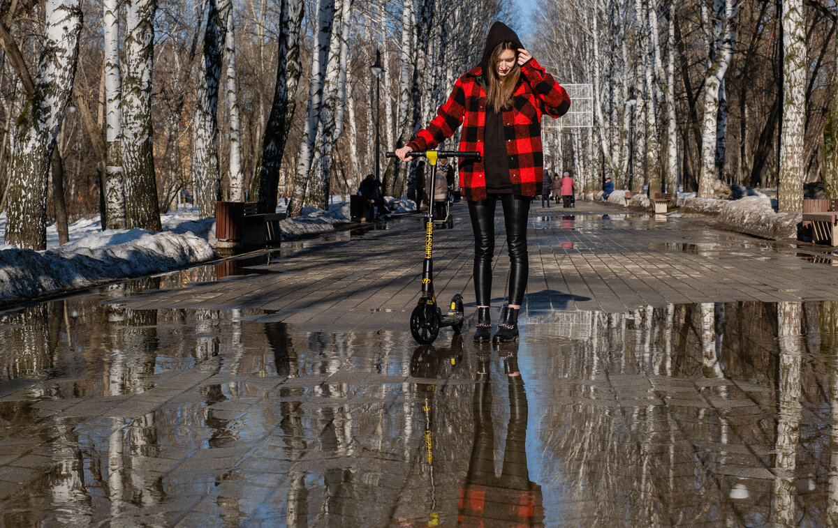 Температура лужи