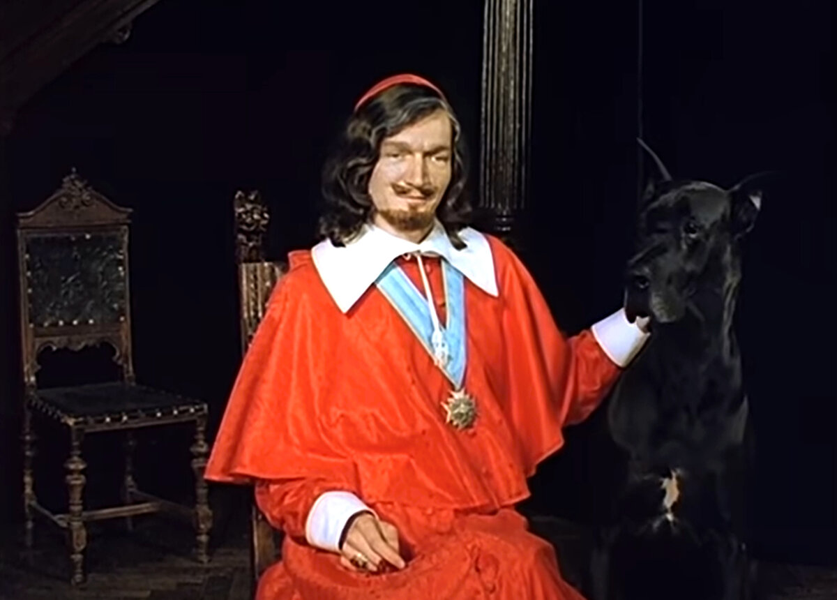Кадр из кинофильма "Д'Артаньян и три мушкетера", 1979 г., режиссер Георгий Юнгвальд-Хилькевич, сценарист Марк Розовский, композитор Максим Дунаевский (скриншот)
