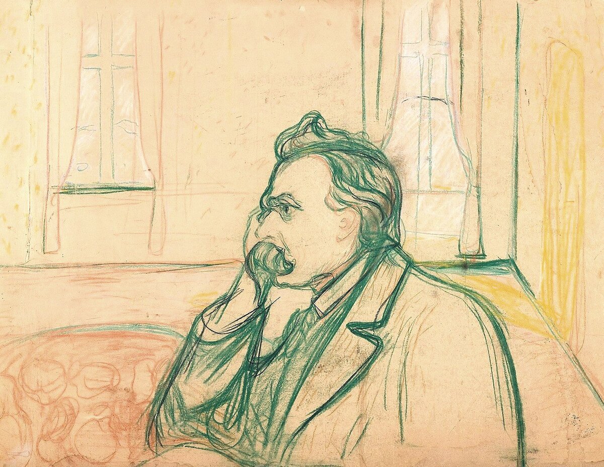 Ницшеанство. Портрет Фридриха Ницше Мунк. Мунк портрет Ницше.
