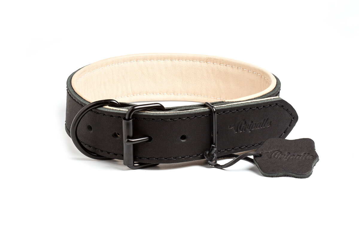 Ошейник кожаный Gripalle Гросс