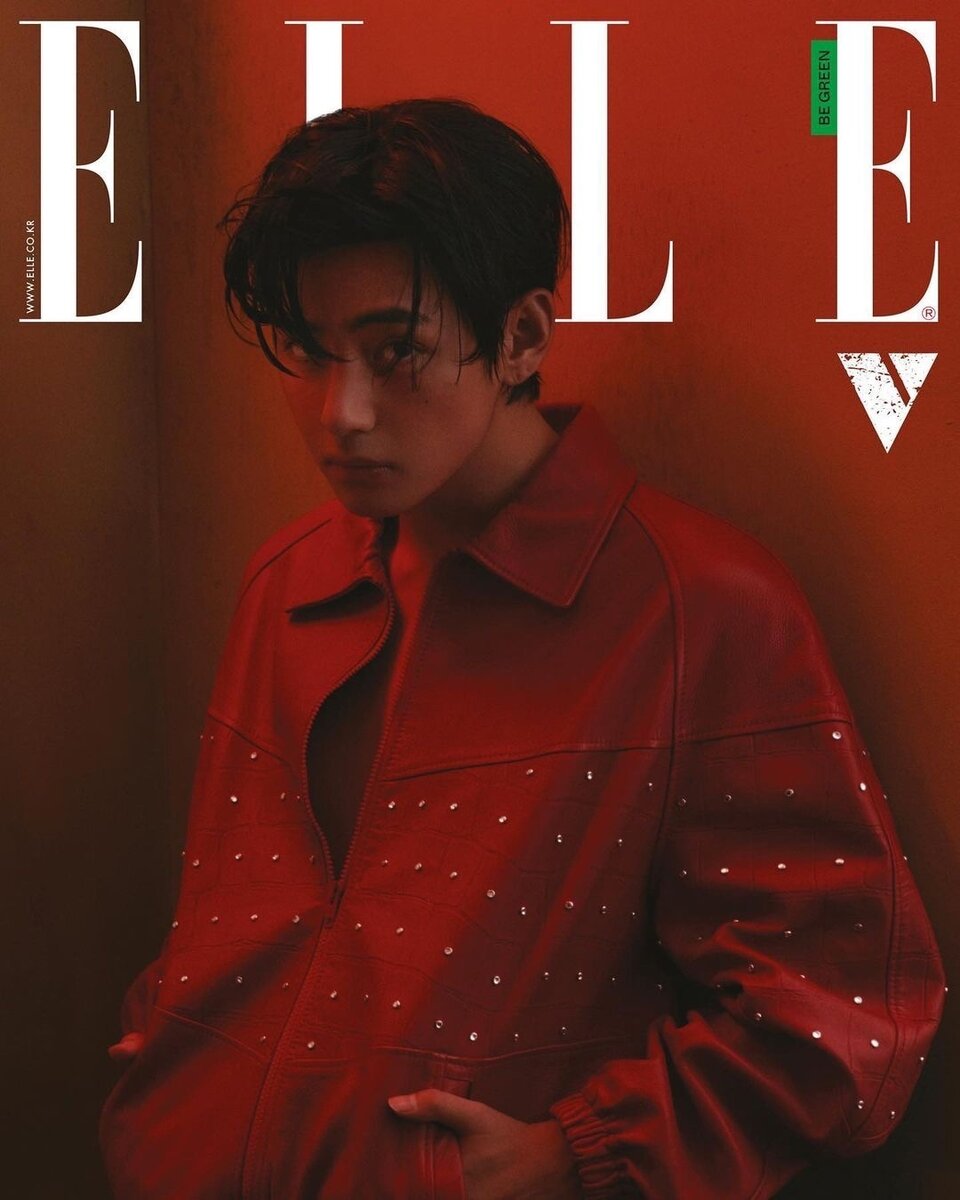 Тэхён из BTS появился на обложке журнала 