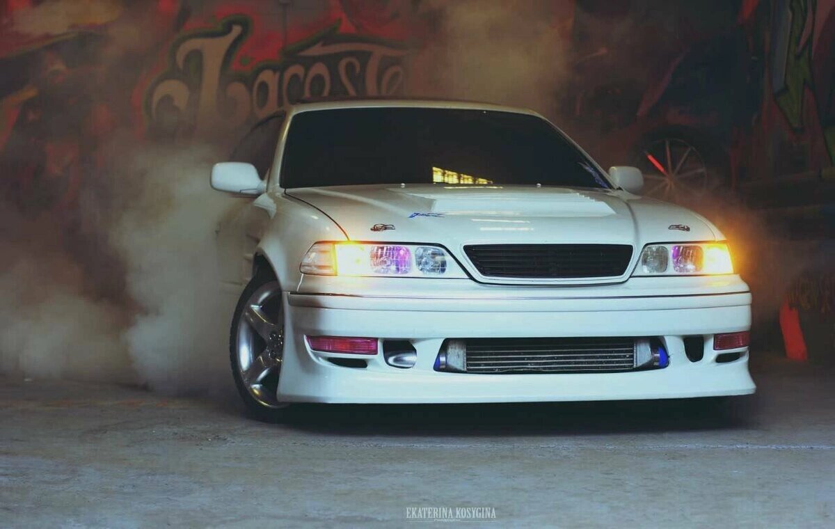 Тойота Марк 2 jzx100 дрифт