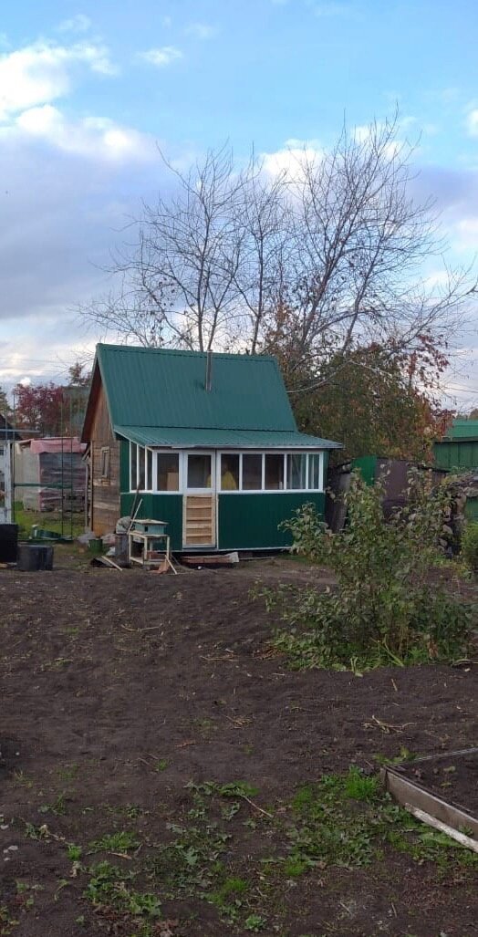 Участок после перепашки