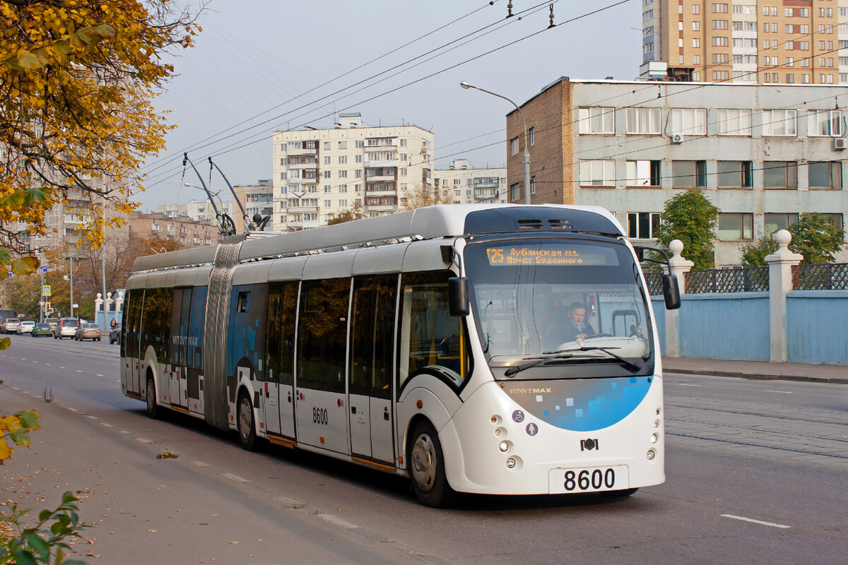 Фото троллейбусы москвы