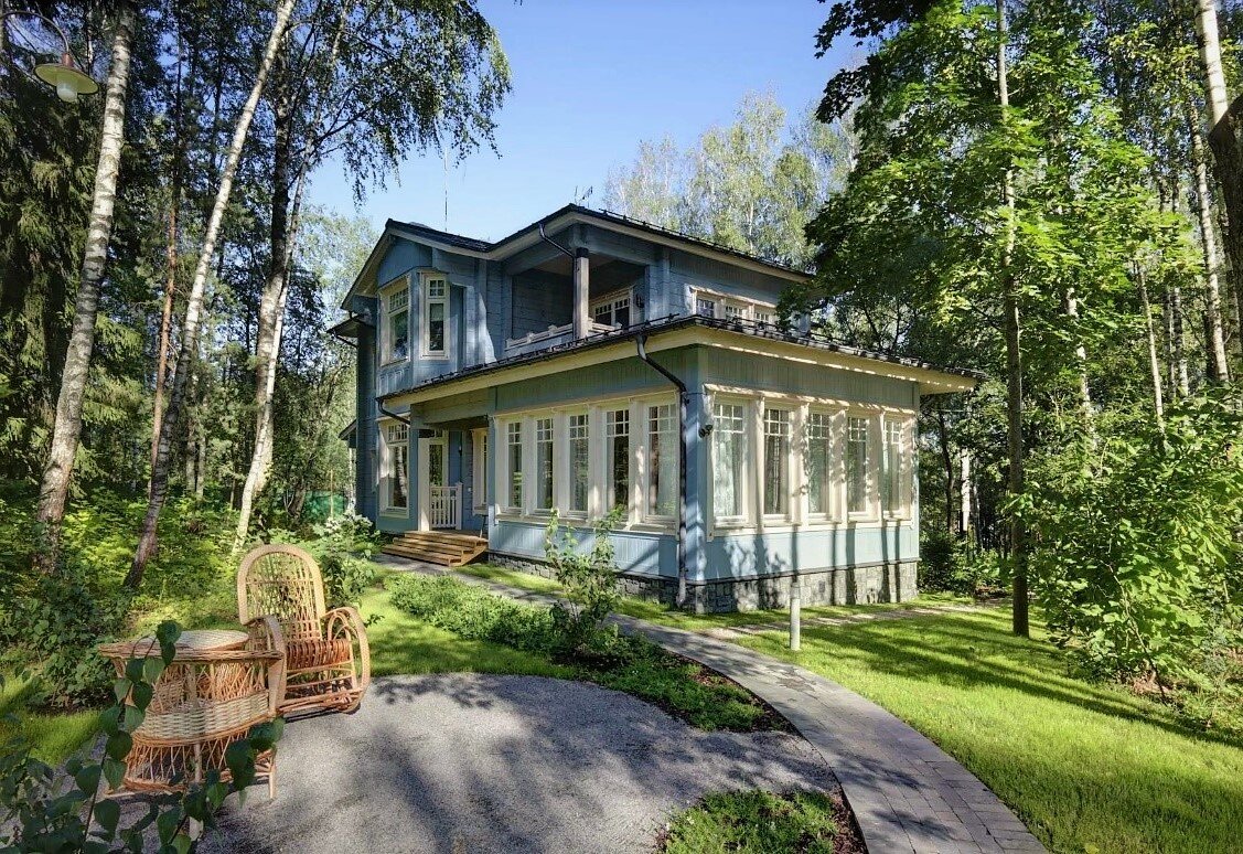 Генеральские дачи в Подмосковье.