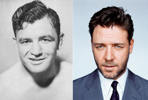                        Джим Брэддок и Рассел Кроу, сыгравший его в фильме