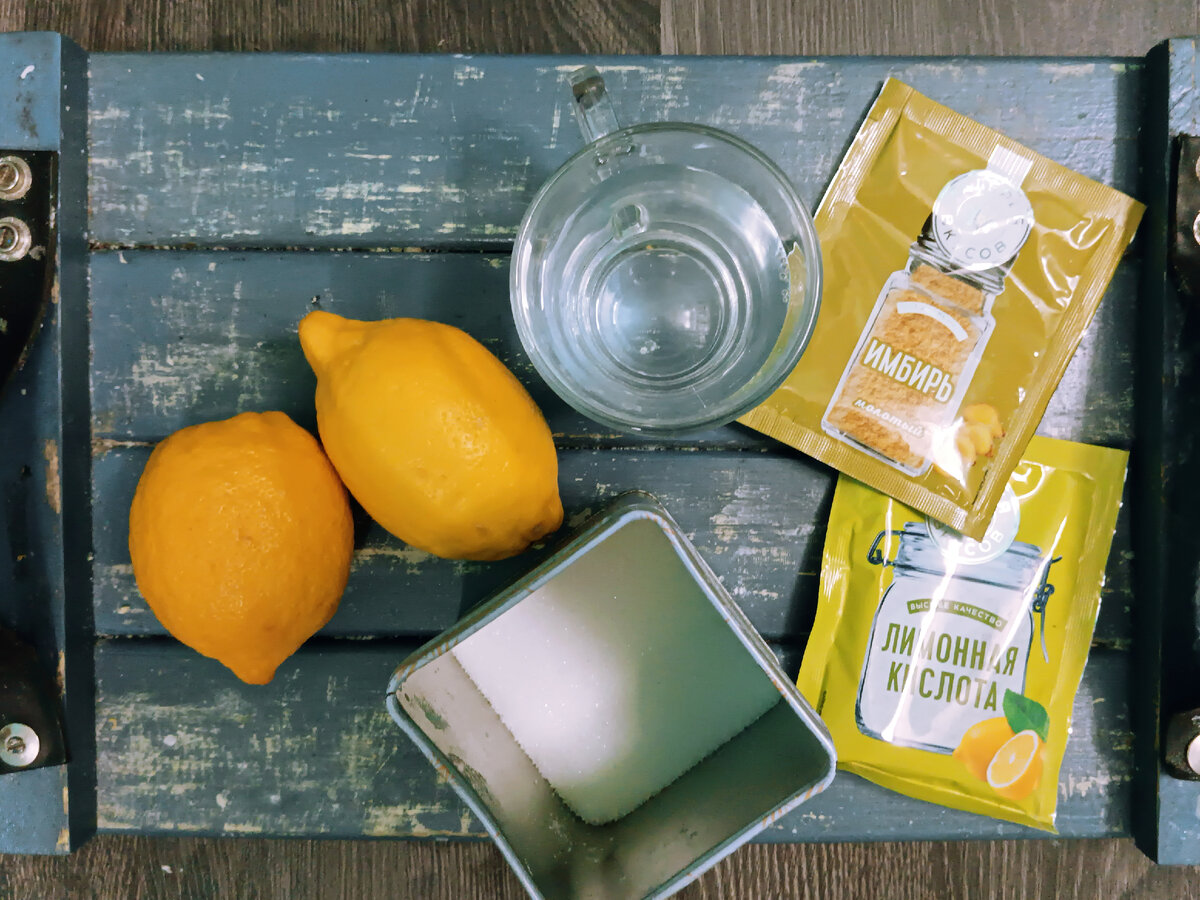 Рецепт напитка из лимона и имбиря