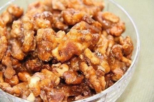 Грильяж из грецких орехов по-домашнему.