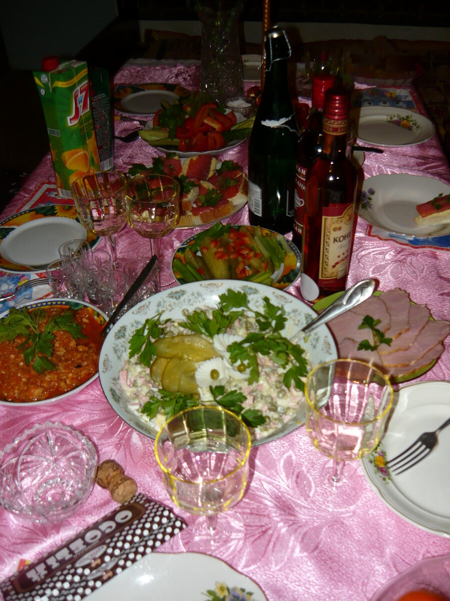 Застолье с шашлыком