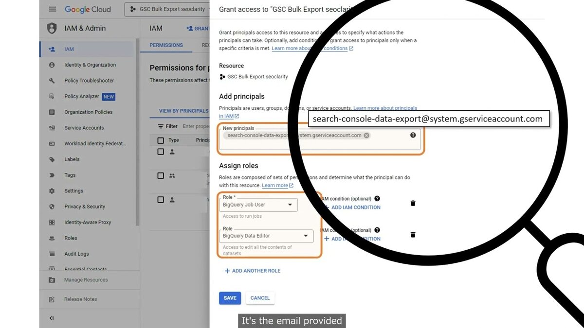 Массовый экспорт. Управление SEO данными.