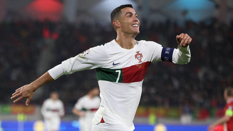    26 марта. Люксембург — Португалия — 0:6. Криштиану Роналду. Global Look Press