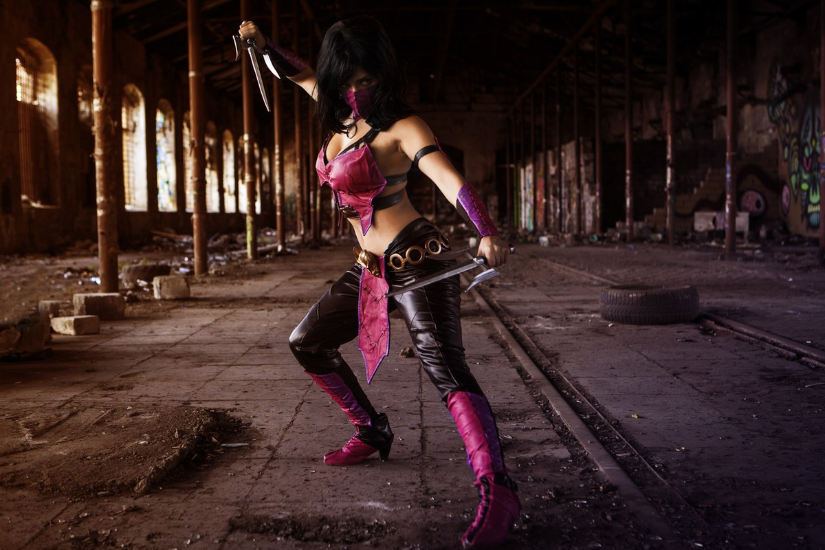 Милина косплей. Mortal Kombat 2021 Mileena.