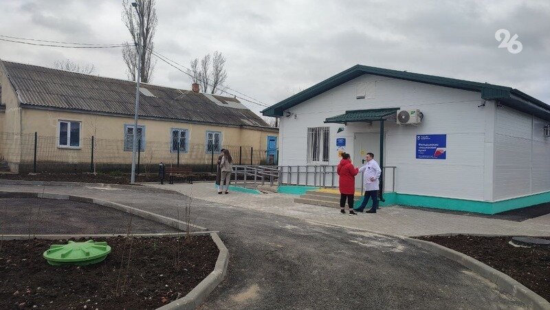 Новый и старый ФАПы расположены рядом,  Фото: Юлия Яковенко / ИА «Победа26»