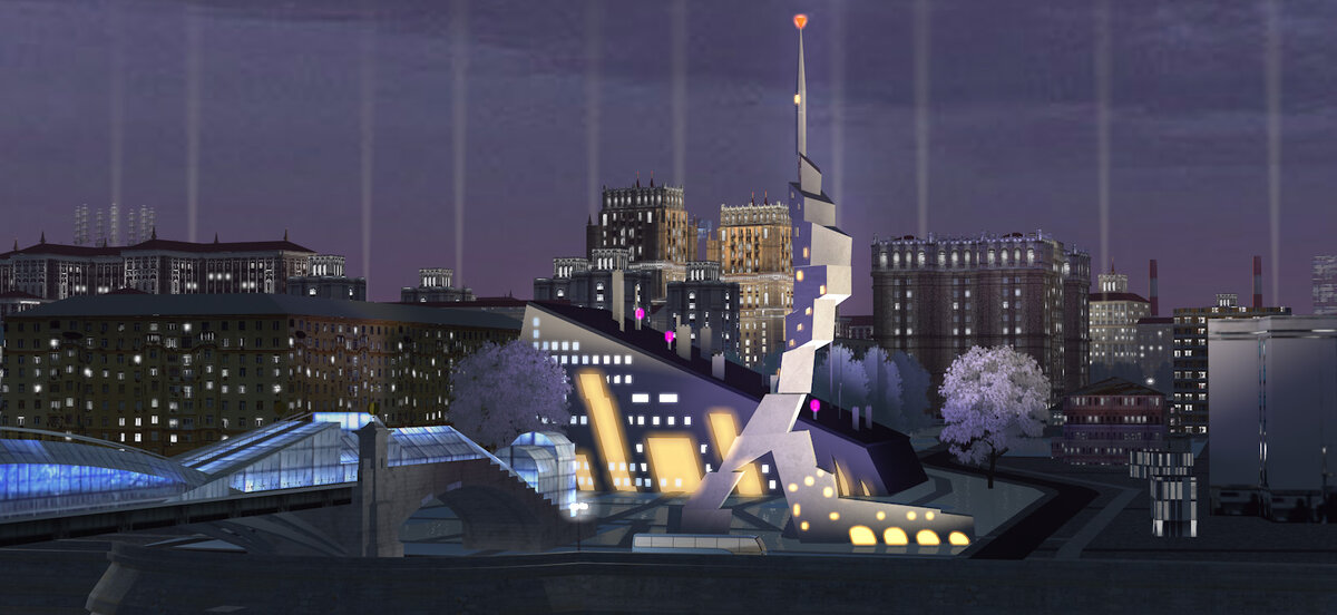 Коммунальный дом в проекте Москва, которой не было