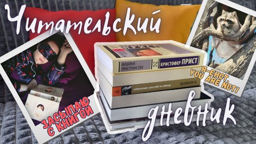 Читательский дневник №1, в котором я засыпаю с книгой, кормлю енотов и покупаю книги.