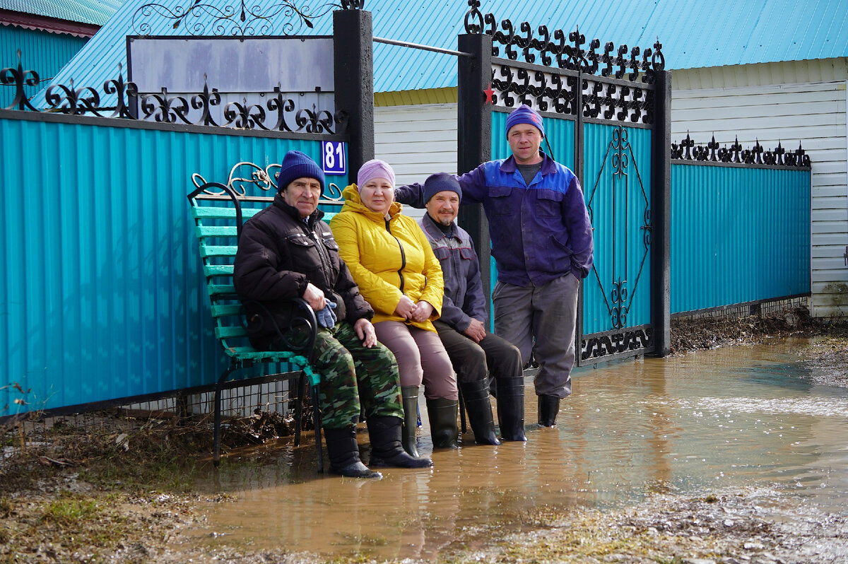 Вода стоит три дня, а ущерб на весь год: в Балтасинском районе затопило  село Бурнак | Татар-информ | Дзен