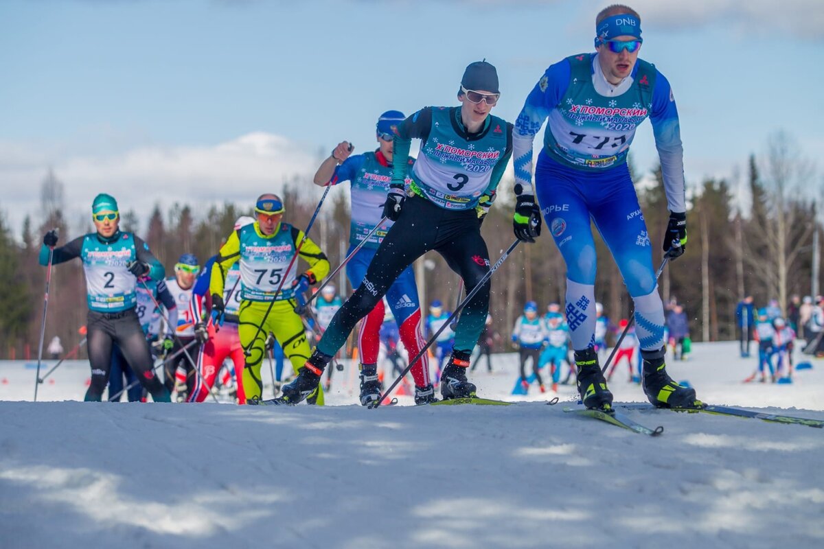 Спортконтинент архангельск. Лыжный марафон. Марафонец 20 километров.