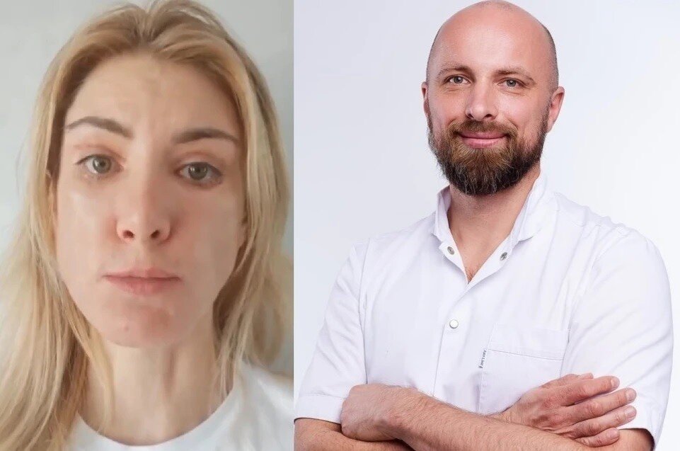     По словам Юлии Тарасевич (слева), лечь под нож ее уговорил Андрей Комаров.