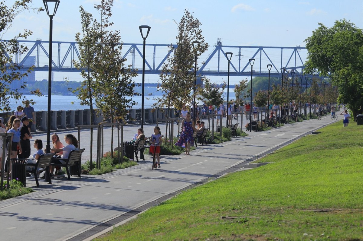    В Новосибирске построят крытые галереи на Михайловской набережной