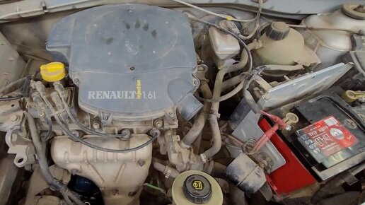 Замена термостата на Renault Logan